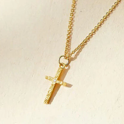 Collana Iniziale Incrociata | Oro