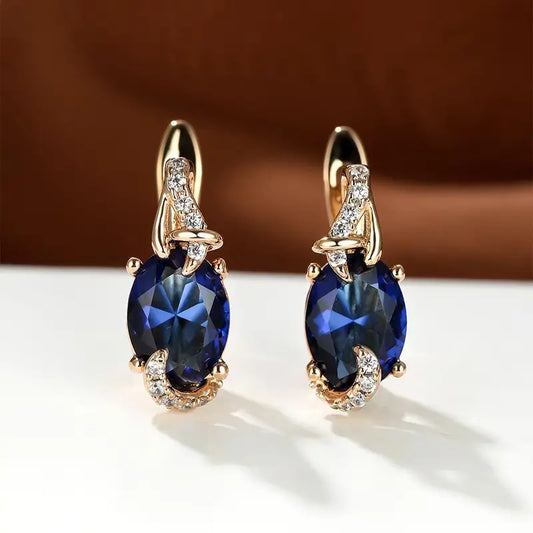 Orecchini Royal Midnight Drop | Oro