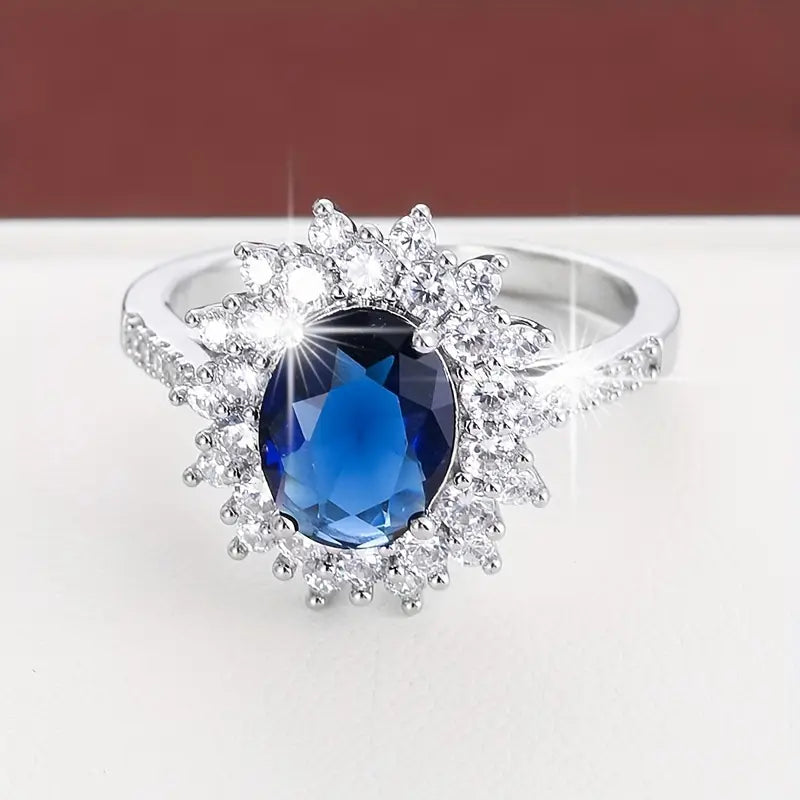 Anello Vionne Saphirae | Oro Bianco