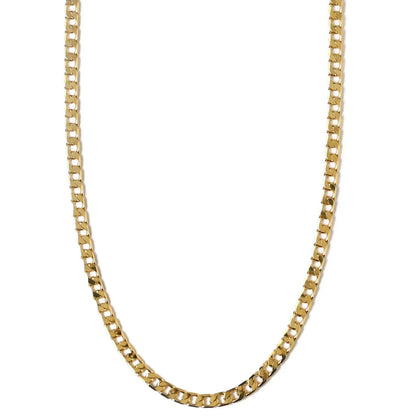 Collana a Maglie Piatte | Oro Bianco