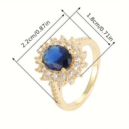 Anello Vionne Saphirae | Oro Bianco