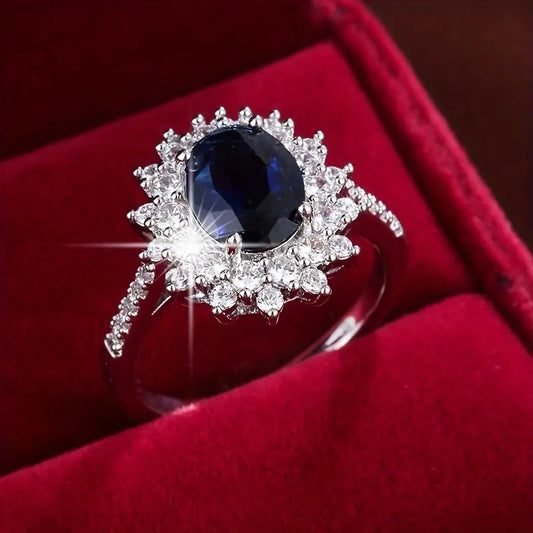 Anello Vionne Saphirae | Oro Bianco