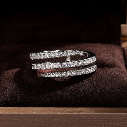 Anello Mariavittoria Sassetti | Oro Bianco