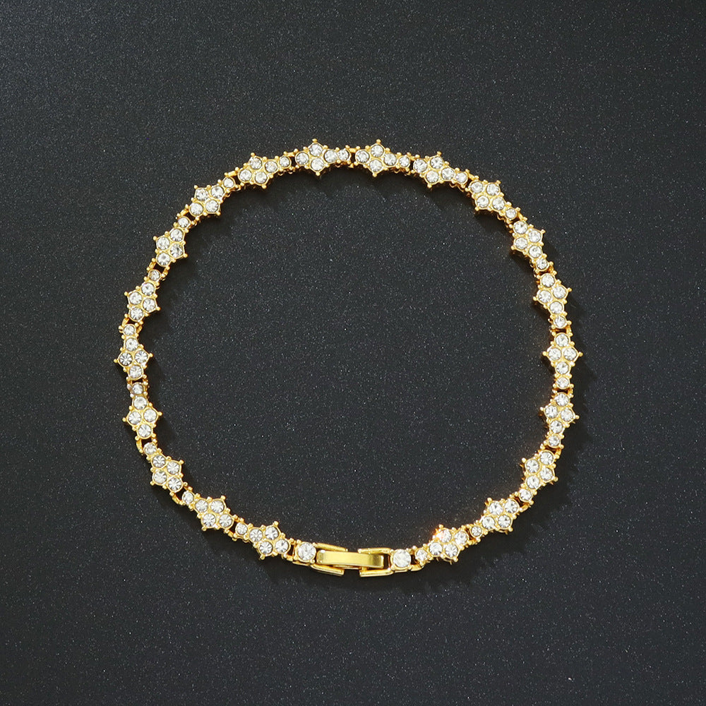 Bracciale Tennis Classico | Oro Bianco