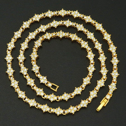 Collana Tennis Classica | Oro Bianco