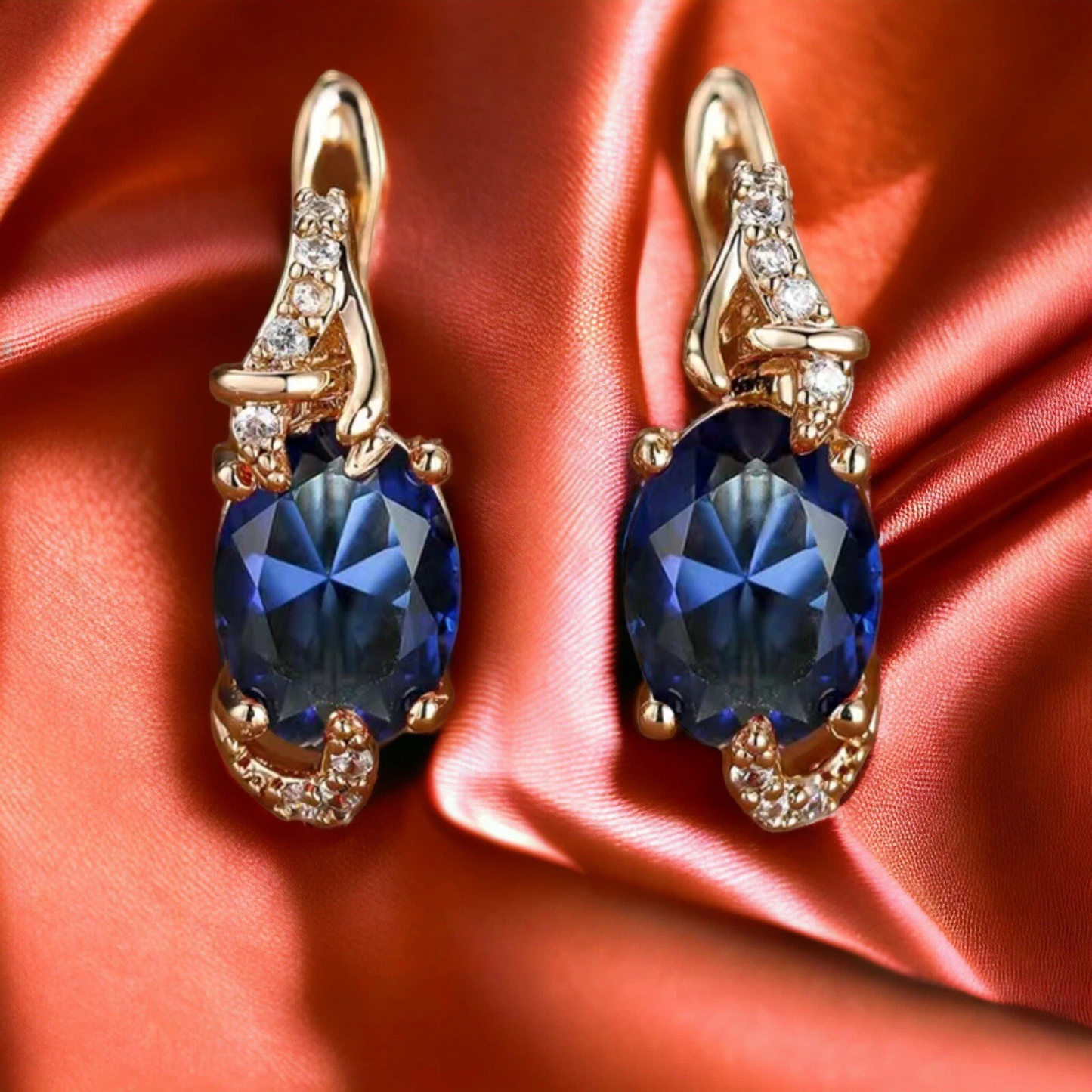Orecchini Royal Midnight Drop | Oro