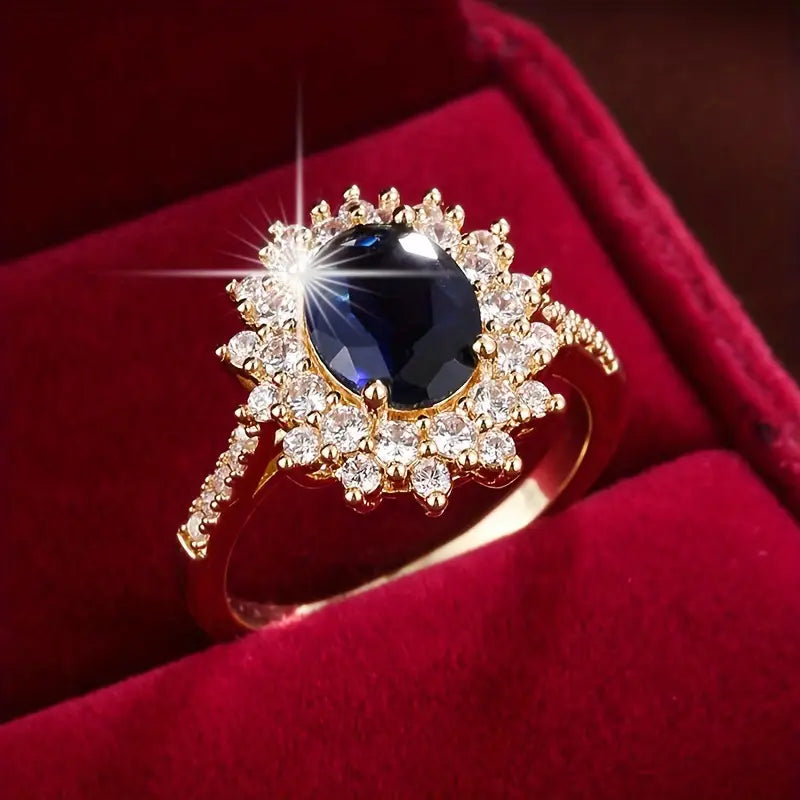 Anello Vionne Saphirae | Oro Bianco