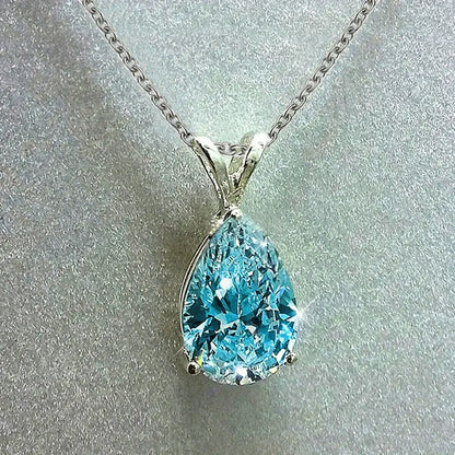 Collana Lacrime d'Oceano | Oro Bianco