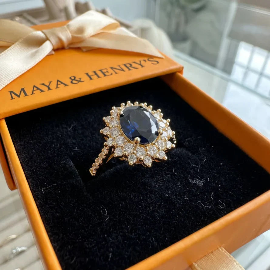 Anello Vionne Saphirae | Oro