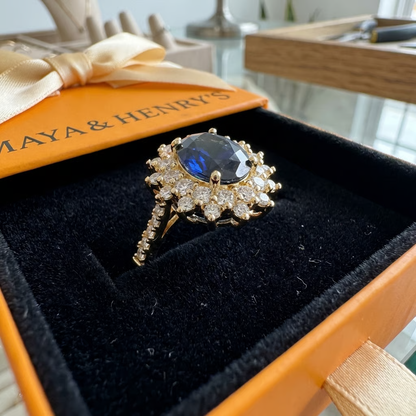 Anello Vionne Saphirae | Oro